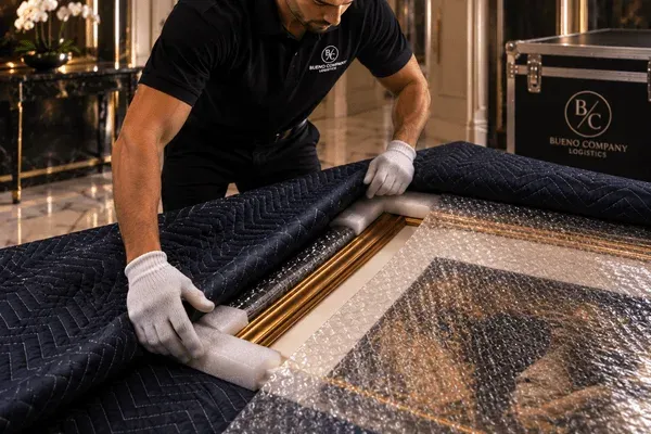 Discreet delivery to a high-end penthouse